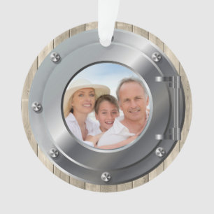 Ihr Foto-Ornament oder -Tag - Siehe Zurück Ornament