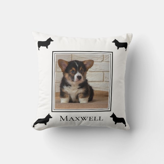 Ihr Foto Pembroke Welsh Corgi Kissen (Vorderseite)