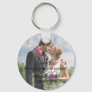 Ihr Foto Personalisiert Key Ring Gastgeschenk Hoch Schlüsselanhänger