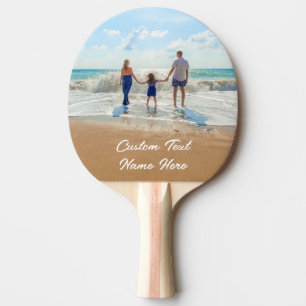 Ihr Foto Ping Pong Paddle mit benutzerdefiniertem Tischtennis Schläger
