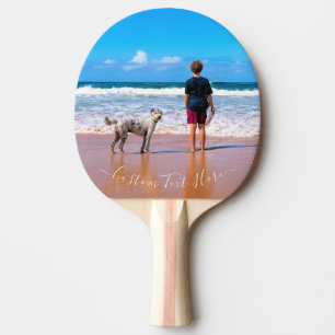 Ihr Foto Ping Pong Paddle mit benutzerdefiniertem  Tischtennis Schläger