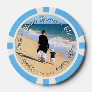 Ihr Foto Poker Chips Geschenk mit benutzerdefinier