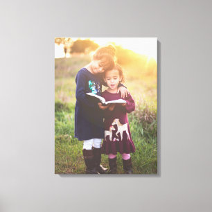 Ihr Foto-Portrait mit eingewickelter Leinwand