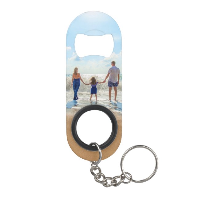 Ihr Foto Schlüsselanhänger Flaschenöffner Geschenk (Rückseite)