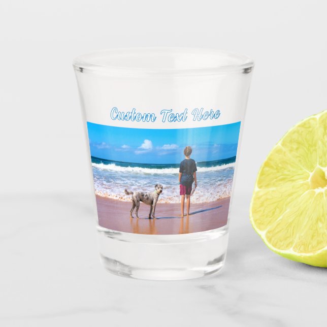Ihr Foto-Shootglas-Geschenk mit benutzerdefinierte Schnapsglas (Vorderseite)