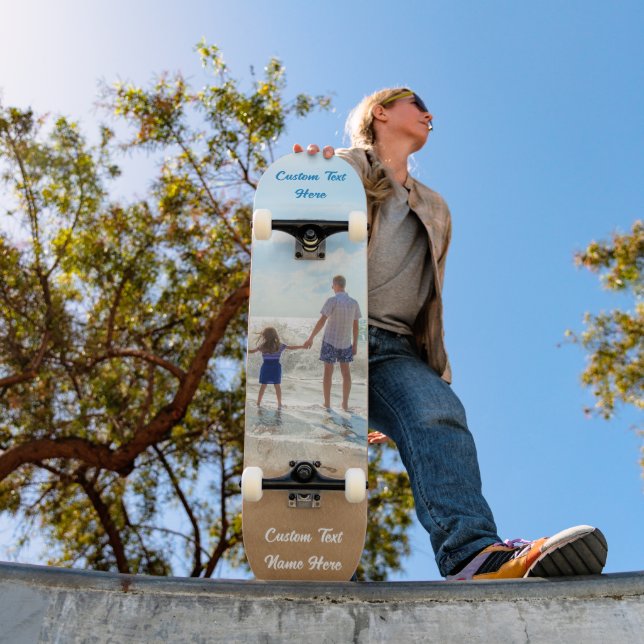 Ihr Foto-Skateboard-Geschenk mit benutzerdefiniert Skateboard (Außenbereich 1)