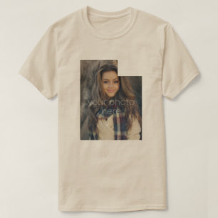 IHR FOTO Staat von Utah Form T - Shirt