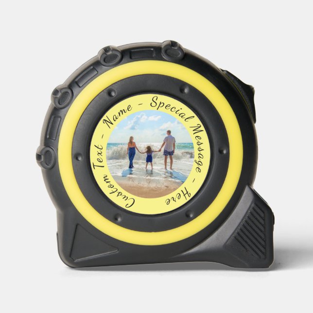 Ihr Foto Tape Measurement-Geschenk mit benutzerdef Maßband (Vorderseite)