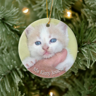 Ihr Foto/Text - Traditionelles Jährliches Geschenk Keramik Ornament