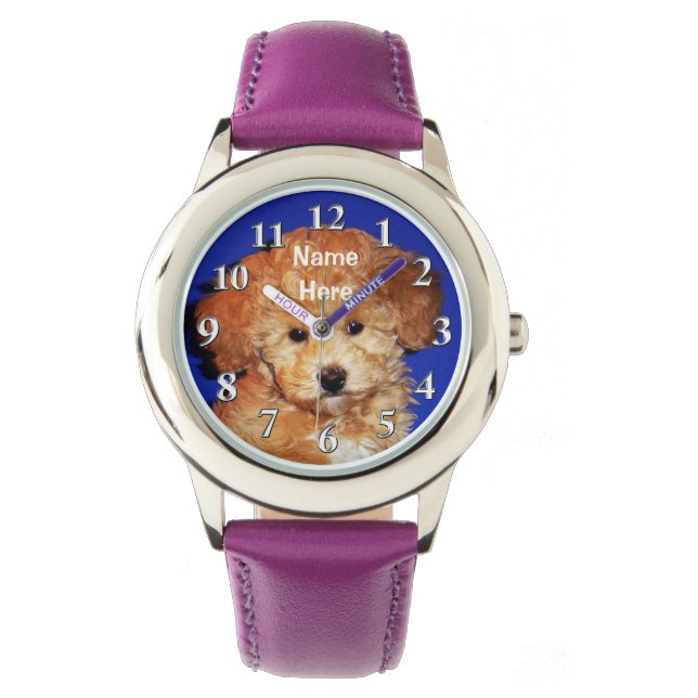 IHR FOTO und TEXT, Kids Wrist Watch Armbanduhr (Vorderseite)