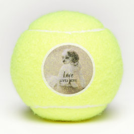 Ihr Foto und Text Personalisiert Tennisbälle