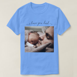 Ihr Foto Vater T - Shirt Geschenkartikel - I Liebe