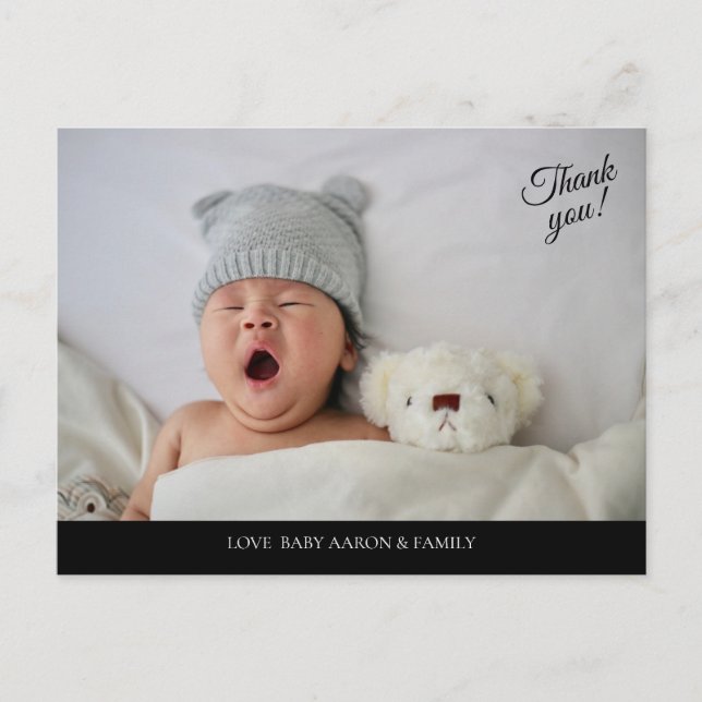 Ihr Foto Vielen Dank, Postcard Postkarte (Vorderseite)