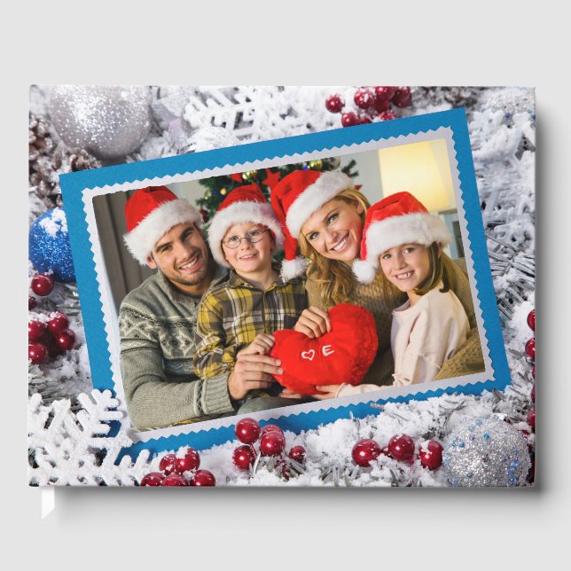 IHR FOTO Weihnachtsgeschenk Gästebuch (Vorderseite)