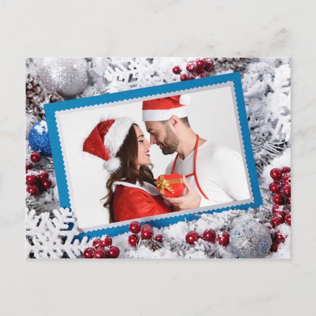 IHR FOTO Weihnachtspostkarte Feiertagspostkarte (Vorderseite)