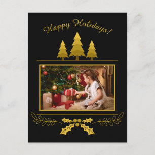 IHR FOTO Weihnachtspostkarte Feiertagspostkarte