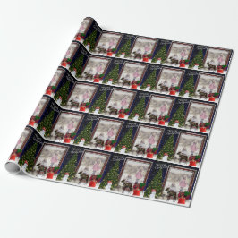Ihr Foto Weihnachtsrahmen Geschenkpapier
