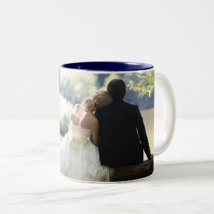Ihr Foto Zweifarbige Tasse