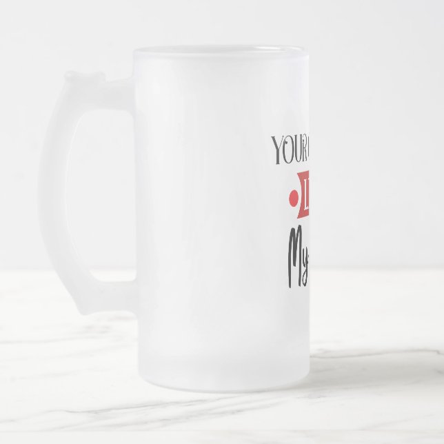 IHR FREUND MAG MEIN SCHWEIZ, MATTGLAS BIERGLAS (Links)
