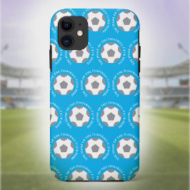Ihr Fußballteam in Sky Blue Case-Mate iPhone Hülle