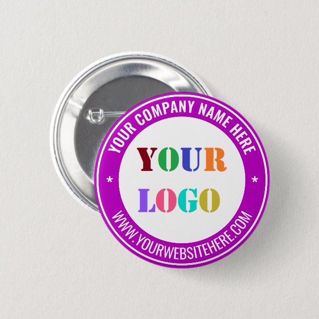 Ihr gebrandetes Geschäft Promotional-Taste Beispie Button (Vorne & Hinten)