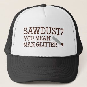 Ihr Gemeiner Mann Glitzer Truckerkappe