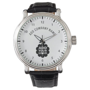 Ihr Geschäft Logo Firmenname Unternehmensgeschenk Armbanduhr