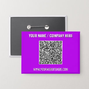 Ihr Geschäft QR-Code Buttons Vorlage für Werbezwec
