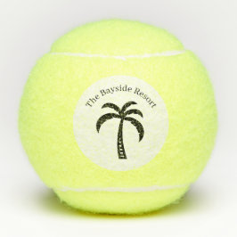 Ihr Geschäftsname Tropical Palm Tree Tennisbälle