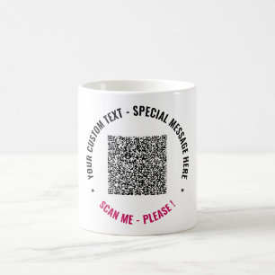Ihr Geschenk für die QR-Tasse mit benutzerdefinier Kaffeetasse