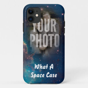 Ihr Gesicht im Space CUSTOM FOTO Case-Mate iPhone Hülle