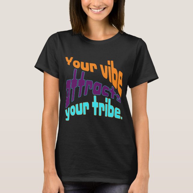 Ihr Gesicht zieht Ihren Stamm an. T-Shirt (Vorderseite)