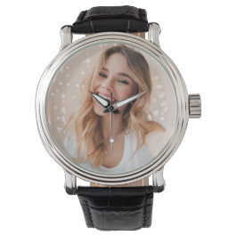 Ihr Gesicht zum Geburtstag Armbanduhr