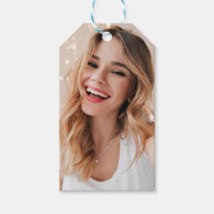 Ihr Gesicht zum Geburtstag Geschenkanhänger