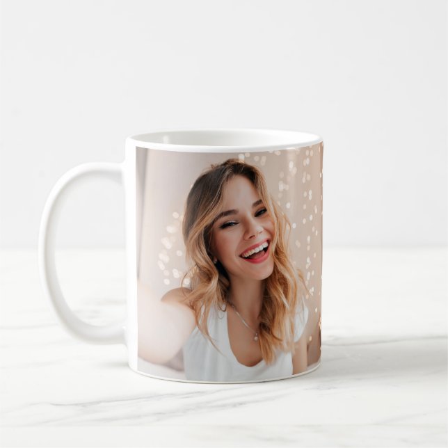 Ihr Gesicht zum Geburtstag Kaffeetasse (Links)