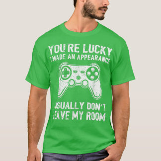Ihr Glück, dass ich ein Video-Spiel Contro gemacht T-Shirt