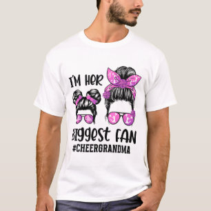 Ihr größter Fan feuert Oma eines Cheerleaders an T-Shirt