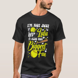 Ihr größter Fan Softball Lulu Ein Softballspieler T-Shirt