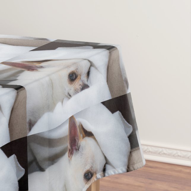 Ihr Haustier Hund Welpe benutzerdefinierte Foto ch Tischdecke (Beispiel)