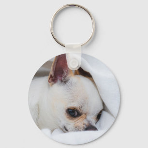 Ihr Haustier Hund Welpe Foto chihuahua Schlüsselanhänger
