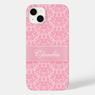 "Ihr hellrosa Kasten iphone5 des Namens" Damastes Case-Mate iPhone Hülle