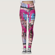 Ihr Herz gebend, Wings Mischmedium-Leggings