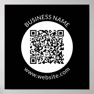 Ihr hochgeladener QR-Code   Bearbeiten von Text un Poster