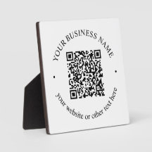 Ihr hochgeladener QR-Code Plus bearbeitbarer Circl
