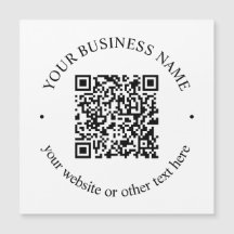 Ihr hochgeladener QR-Code Plus bearbeitbarer Circl