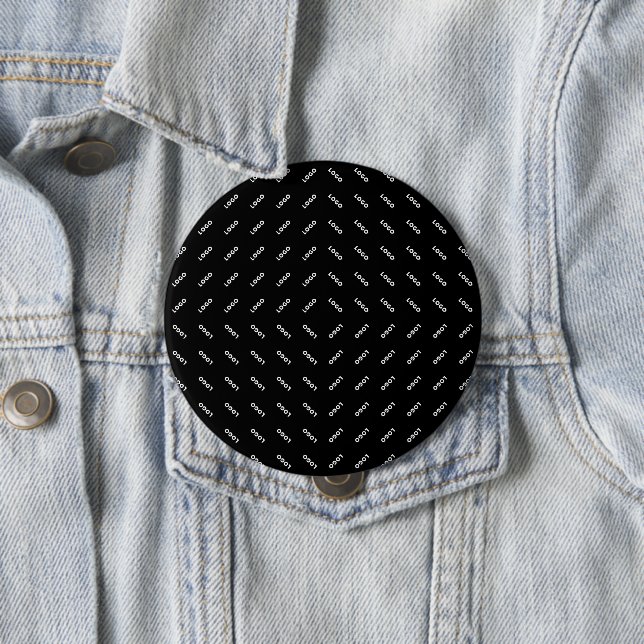 Ihr hochgeladenes Logo oder Bild | Modernes Muster Button (Beispiel)