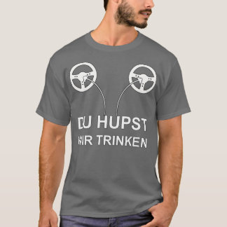 Ihr Horn wir trinken JGA Woman Geschenkidee Trauze T-Shirt