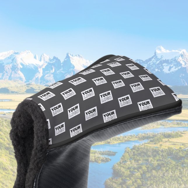 Ihr Image-Design oder Ihr Business-Logo | Grau Golf Headcover (Von Creator hochgeladen)
