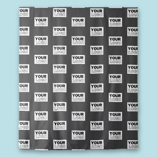 Ihr Image-Design oder Ihr Business-Logo   Grau Wandteppich