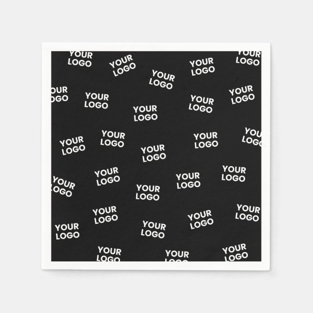 Ihr Image, Ihr Geschäftslogo oder ein anderes Desi Serviette (Vorderseite)
